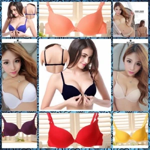 Frontverschluss gepolstert Add 1 Cups Push-up BH Alltag Damen Unterwäsche Nachtwäsche - Bild 1 von 30