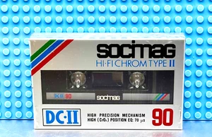 SOCIMAG DC-II 90 TYPE II BLANK CASSETTE TAPE (1) (SEALED) - Picture 1 of 6