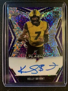 2020 Leaf FLASH - KELLY BRYANT Auto PURPLE 10/25 #BA-KB1 - XRC - Picture 1 of 2