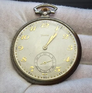 DOXA Vintage Pocket Watch Hors Concours 1905 Milan 1906 - 15 Jewels working well - Picture 1 of 24