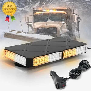 12 Inch Roof Top Beacon Emergency Strobe Lights W/Magnetic Base, Mini LED Warnin - Picture 1 of 12