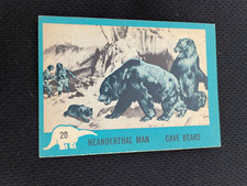 1961 DINOSAUR SERIES NU CARD #20 EXCELLENT CONDITION VINTAGE NON SPORTS CARD !