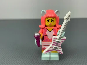 Kitty Pop Minifigure LEGO Movie 2 CMF Series Minifig Guitar & Microphone - Picture 1 of 8