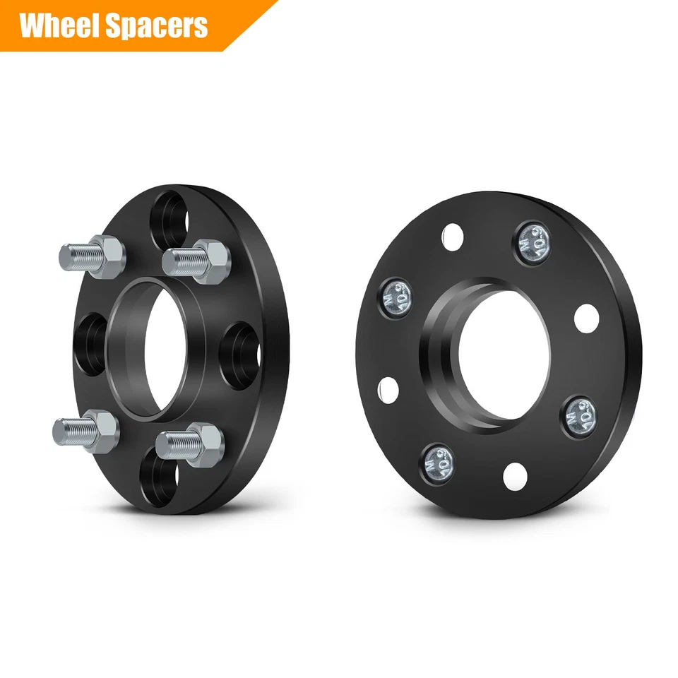 2 pcs 15mm 4x114.3 12x1.25 10.9 studs For Nissan Altima Sentra wheel spacers - Image 1 of 4
