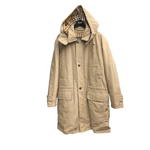 Cappotto parka Burberry’s beige con cappuccio e fodera rimovibile BBN82 910 52 taglia LY