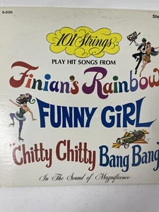 101 Strings Play Hit Songs From Finians Rainbow, Funny Girl,Chitty LP - Picture 1 of 5