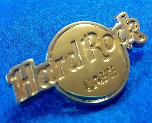 ONLINE CLASSIC *POLISHED GOLD & SILVER* TRENDY LOGO Hard Rock Cafe PIN LE100 - Bild 1 von 1