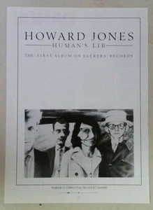 HOWARD JONES "Human's Lib" ~ Vintage Magazine PRINT AD Elektra 1984 - Bild 1 von 1