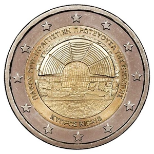 Chypre 2 euros 2017 commémorative - Paphos capitale européenne de la culture - Imagen 1 de 3