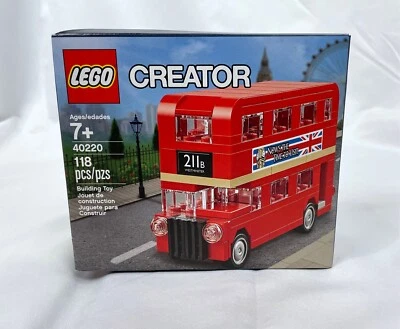 New Lego 40220 Red London Bus 118 Pieces - Image 1 of 4