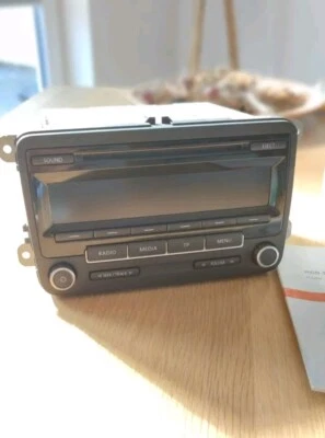 VW RCD310 Bosch+Anleitung+Code,Autoradio *original*LOW EU Golf 5, 6 Plus Polo T5 - Bild 1 von 4