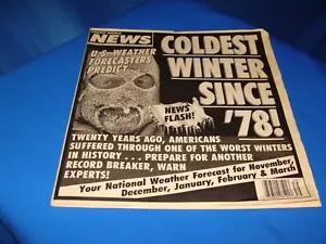 Tabloid Weekly World News 29 de septiembre. Vol 20 1998 Nº 1 usado - Imagen 1 de 20
