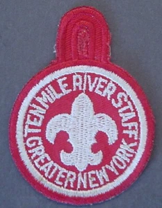 Boy Scouts Ten Mile River Scout Camp Staff Patch FREE SHIPPING  - Picture 1 of 1