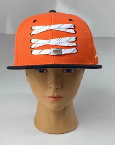 Zephyr Lacer Collection Headwear Snapback Hat Cap Adult One Size Orange Black BG - Picture 1 of 8