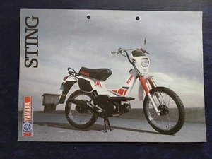 Yamaha Sting Prospekt 1983 gelocht - Picture 1 of 4