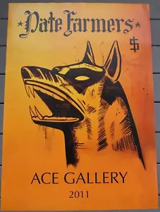 "Poster Mostra Data Farmers 2011 per Ace Gallery Los Angeles 39"" X 27" - Foto 1 di 8