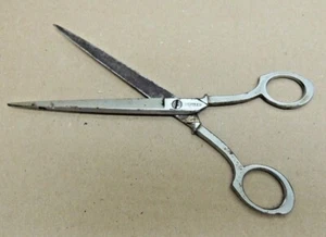 Tijeras Silver King Tijeras de coser vintage para cortar el pelo 8 1/4 pulgadas - Imagen 1 de 7
