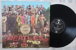 THE BEATLES sgt Pepper NM UK STEREO PARLOPHONE LP PSYCH NEAR MINT + INSERT - Foto 1 di 5