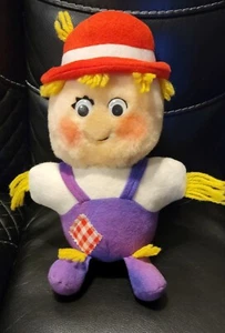 Vintage DelMonte Country Yumkin SHOO-SHOO SCARECROW 13 Zoll Plüschtier Stofftier Trudy 1983 - Bild 1 von 5
