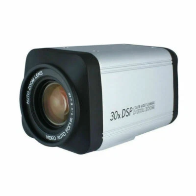 2MP HD-AHD 1920x1080P 30X Optical Zoom Digital IR-CUT CCTV Box Camera New - Image 1 of 3
