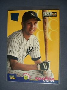 DEREK JETER 1995 UD Collector's Choice SE Rookie Class #2 Yankees RC