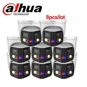 8pc Dahua 8MP 180° Panoramic 2Way Talk PoE TiOC2.0 camera IPC-PDW3849-A180-AS-PV - Picture 1 of 23