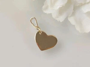 Wunderschöner schlichter Herzanhänger 333, Handmade - Bild 1 von 10