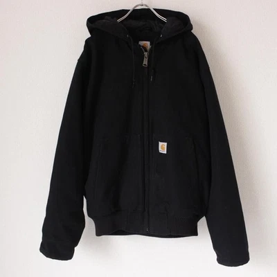 Chaqueta Carhartt Active Duck Negro Talla L Para hombres simple y elegante... - Imagen 1 de 4