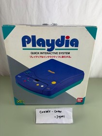 PLAYDIA Console System Boxed BANDAI BA-001 Tested From Japan