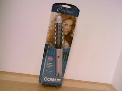 Cepillo de peinado Conair Curls N' Curls 3/4" modelo BC40JBC rizos medianos a grandes caliente Foto 1 de 4