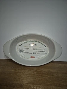 Campbell's Green Bean Cazuela Plato para Hornear 8" Cuenco Coleccionable Retro M'm! M'm! - Imagen 1 de 3