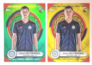 2024 BRIAN GUTIERREZ Topps MLS Superstars #83 Uncommon Green & Yellow (2) - Picture 1 of 3