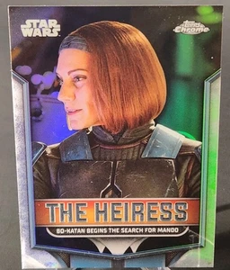 2024 Topps Chrome Star Wars The Heiress TH-9 - Picture 1 of 2