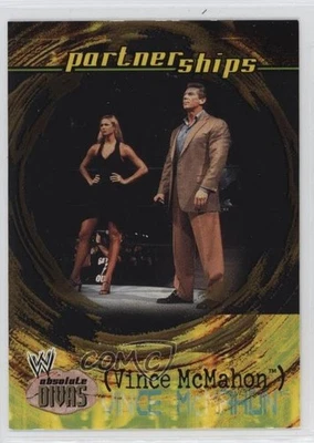 Fleer WWE 2002 Absolute Divas Partnerships Diva Gems Gold Vince McMahon #52 Foto 1 de 2