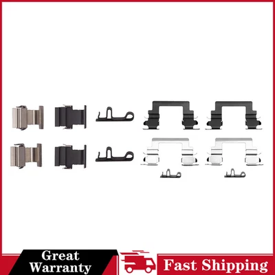 Front Rear Brake Hardware Kit For Jeep Patriot 2016 2015 2014 2013 2012 2011 - Image 1 of 4
