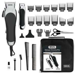 Wahl Deluxe Chrome Pro Haarschneideset, Modell 79524-5201M 25-teilig - Bild 1 von 4