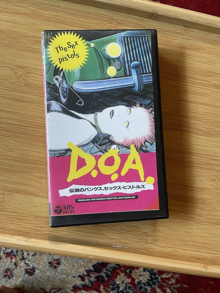 D.O.A. - A Right Of Passage VHS Sid & Nancy Sex Pistols The Clash, Dead Boys Foto 1 de 2
