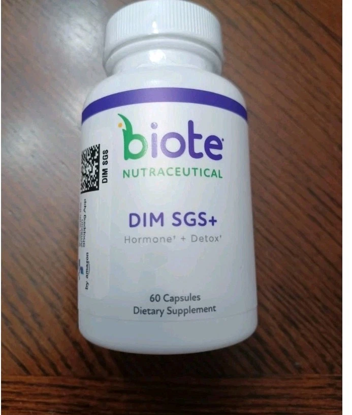 1 Biote Nutracéutico DIM SGS + Desintoxicación Hormonal 60 Cápsulas EXP 03/2026 NUEVO Foto 1 de 1