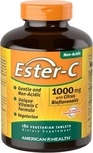 American Health Ester-C 1000 mg with Citrus 180 Count (Pack of 1)  - Picture 1 of 7