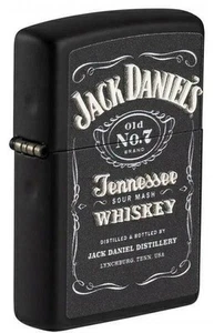 ZIPPO - BENZINA - ACCENDINO - 218 jack daniels 60005638 - NUOVO! - Foto 1 di 3