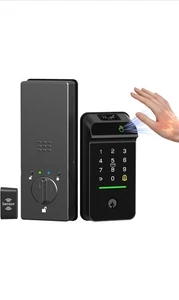 Palm Vein Smart Deadbolt Lock Keyless WiFi RFID Keypad App Remote Haustür - Bild 1 von 9