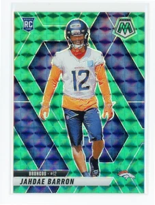 2025 Panini Mosaic Football - Green Mosaic Prizm Rookie #361 Jahdae Barron (RC) - Bild 1 von 2