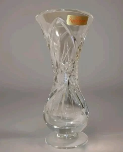 Vintage Nachtmann Bleikrastall Kristall Vase Schliff Design Sockel schwer Germany - Bild 1 von 10