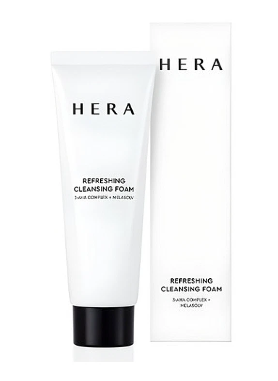 HERA Refreshing Cleansing Foam 160g 3-AHA Complex Melasolv K-Beauty + Tracking - Image 1 of 2