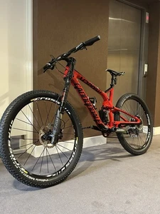 Cannondale Trigger 2 Carbon pro Lefty Enduro just had major service large red - Picture 1 of 20