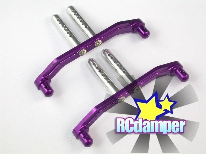 ALUMINUM FRONT & REAR BODY POST P FOR HPI MINI SAVAGE XS FLUX ALLOY SHOCK TOWER - Image 1 of 1