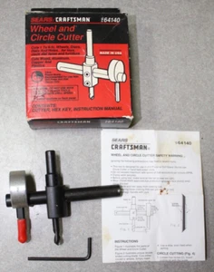 Vintage Craftsman Wheel & Circle Cutter 9  64140 Vintage w/Box - Picture 1 of 3
