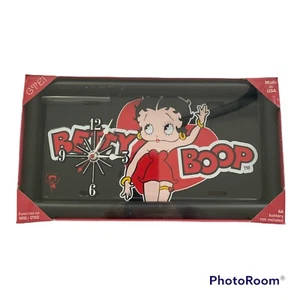 BETTY BOOP Collectible Framed Wall or Stand Quartz Clock USA Made - Picture 1 of 3