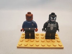 LEGO Ultimate Spider-Man SOLO MINIFIGURAS - Venom, Nick Fury, de #76004, Marvel - Imagen 1 de 2