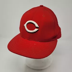 Cincinnati Reds Hat Baseball Cap Fitted 7 1/2 New Era MLB 100% Wool 59Fifty USA - Picture 1 of 11